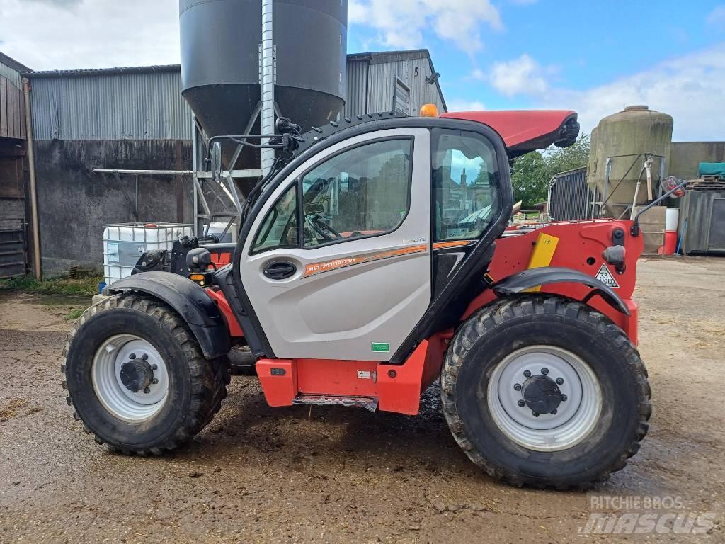 Manitou MLT 741-140 Teleskopiskie manipulatori