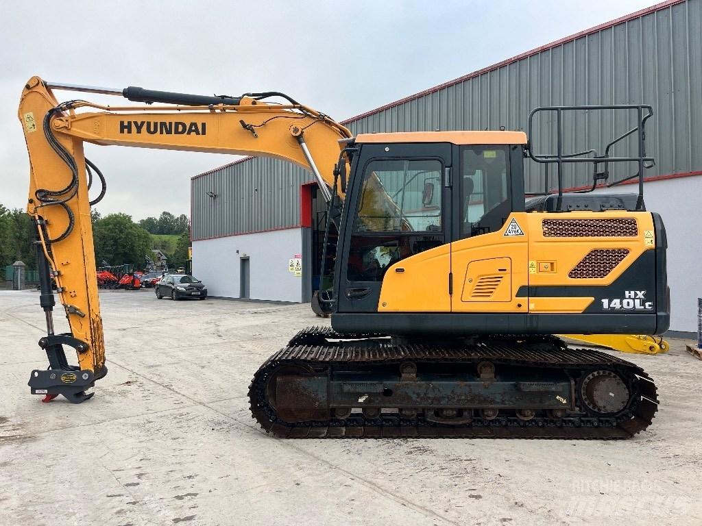 Hyundai HX140LC Kāpurķēžu ekskavatori