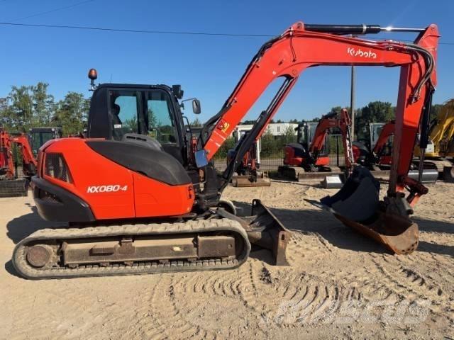 Kubota KX 080-4 Vidēja lieluma ekskavatori 7 t - 12 t