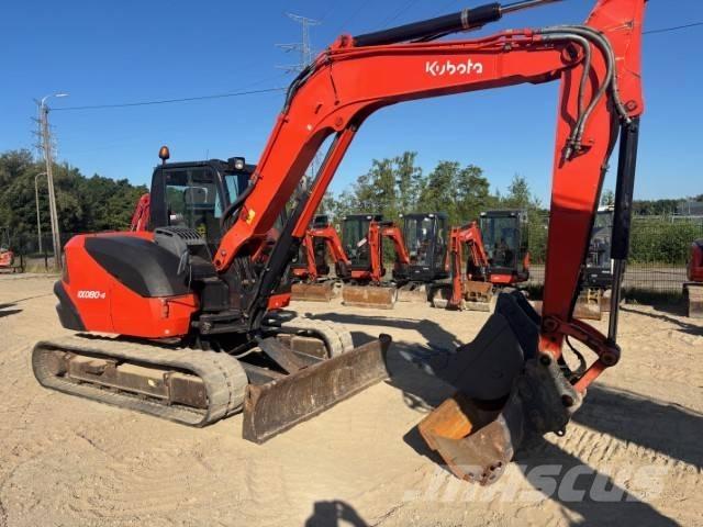 Kubota KX 080-4 Vidēja lieluma ekskavatori 7 t - 12 t