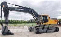 Hyundai 340 Kāpurķēžu ekskavatori