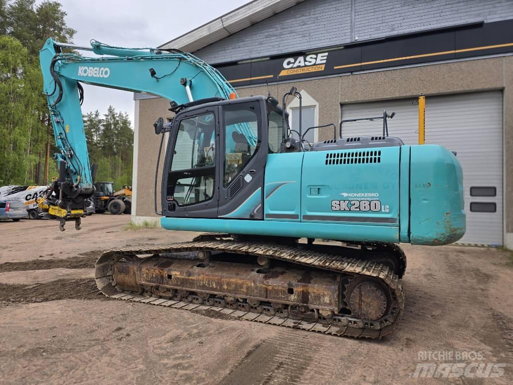 Kobelco SK 260 LC-9 Kāpurķēžu ekskavatori