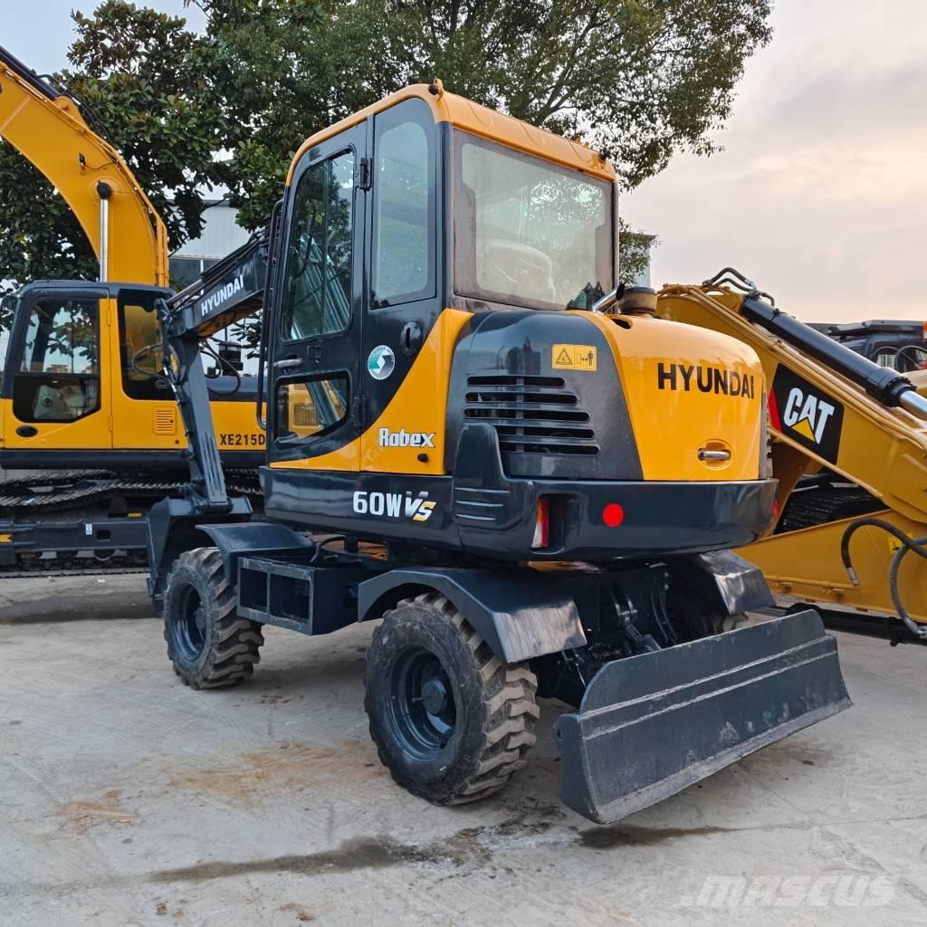 Hyundai Robex 60-7 Ekskavatori uz riteņiem