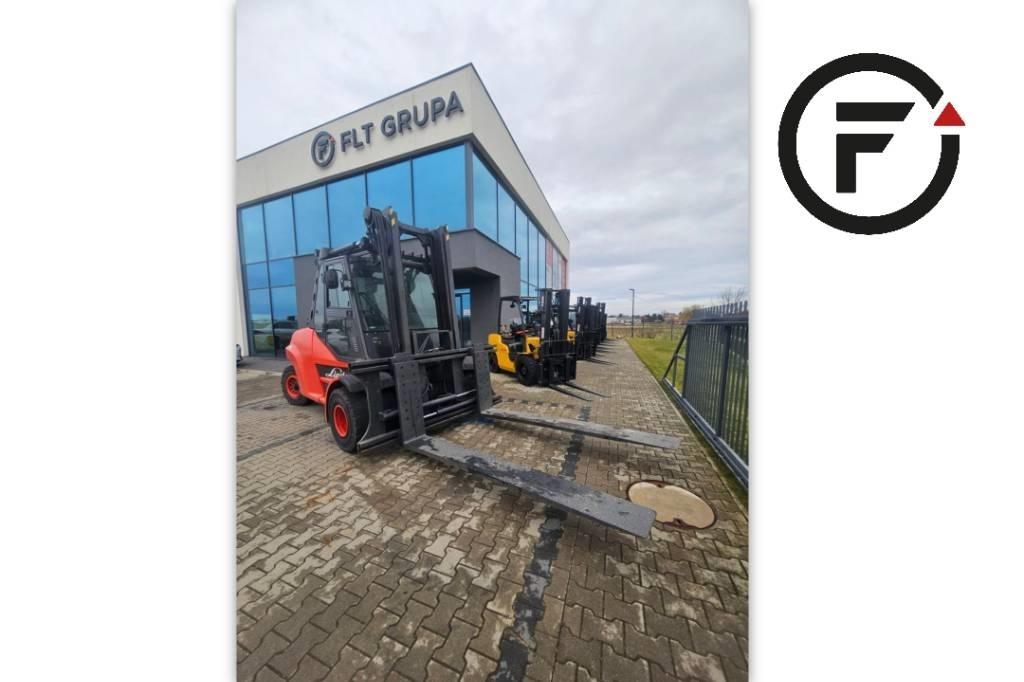 Linde H80T-02/1100 LPG tehnika