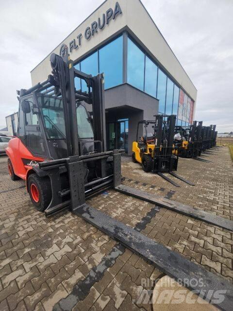 Linde H80T-02/1100 LPG tehnika
