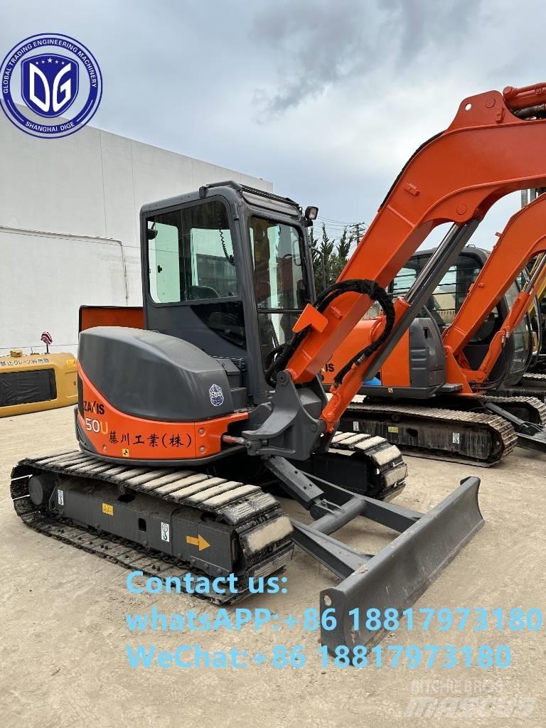 Hitachi ZX 50 U Mini ekskavatori < 7 t