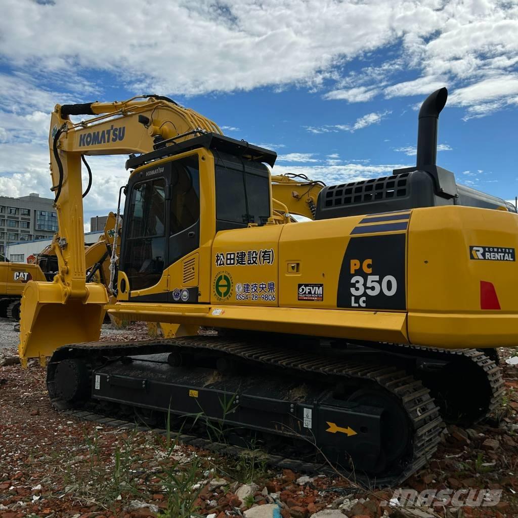 Komatsu 350-8 Kāpurķēžu ekskavatori