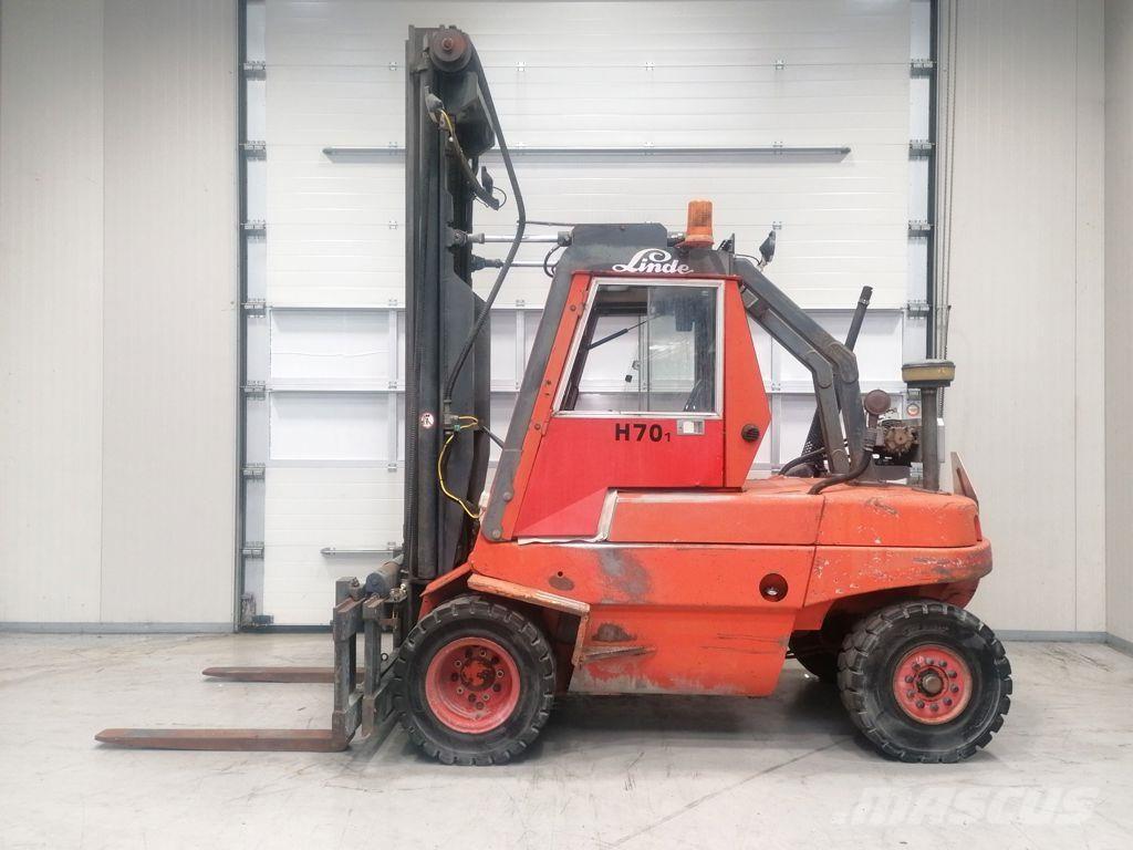 Linde H70DW Tehnika ar dīzeļa dzinēju