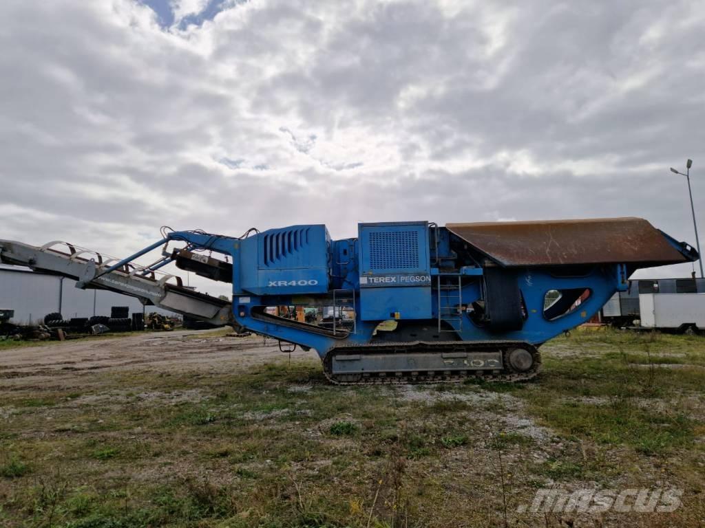 Terex Pegson XR 400 Mobilie drupinātāji