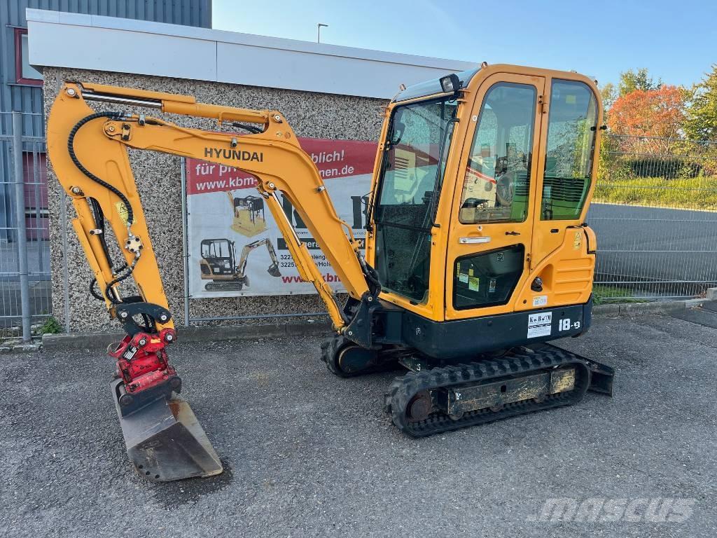 Hyundai R18-9 Mini ekskavatori < 7 t