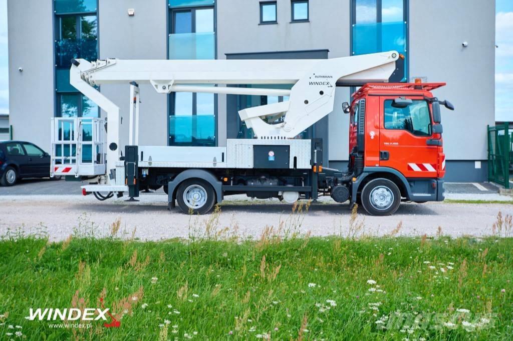 Ruthmann T 300 Pacēlāji uz automašīnas bāzes
