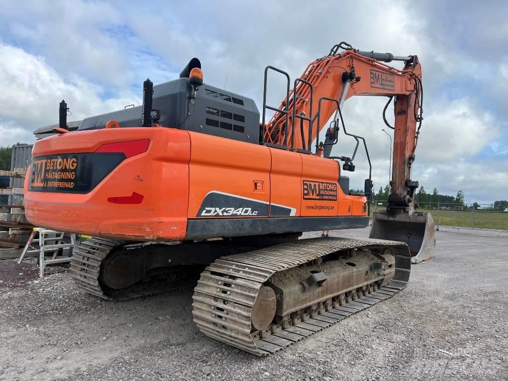 Doosan DX 340 LC-5 Kāpurķēžu ekskavatori
