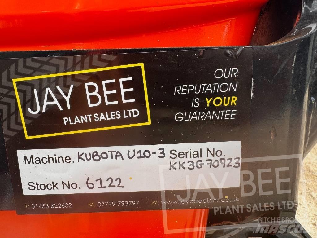 Kubota U 10-3 Mini ekskavatori < 7 t