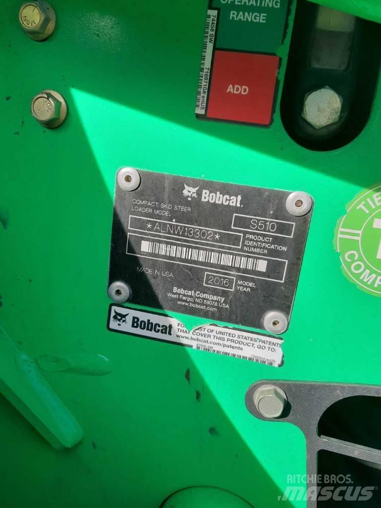 Bobcat S 510 Lietoti riteņu kompaktiekrāvēji