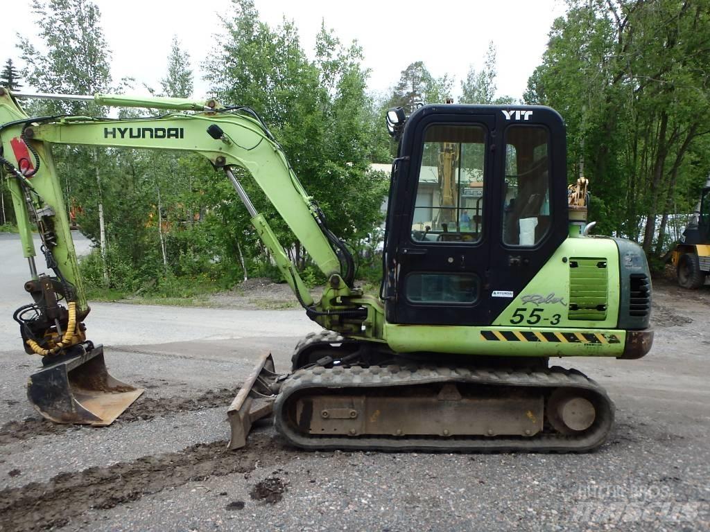 Hyundai Robex 55-3 Mini ekskavatori < 7 t
