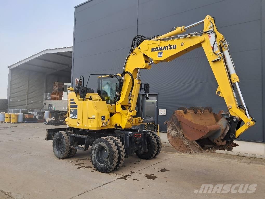 Komatsu PW118MR-11 Ekskavatori uz riteņiem