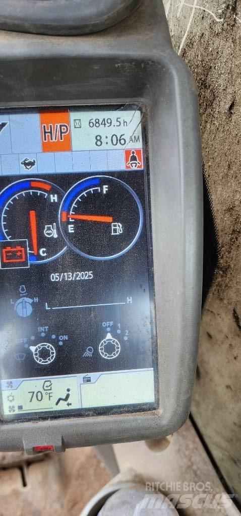 Hitachi 350LC Kāpurķēžu ekskavatori