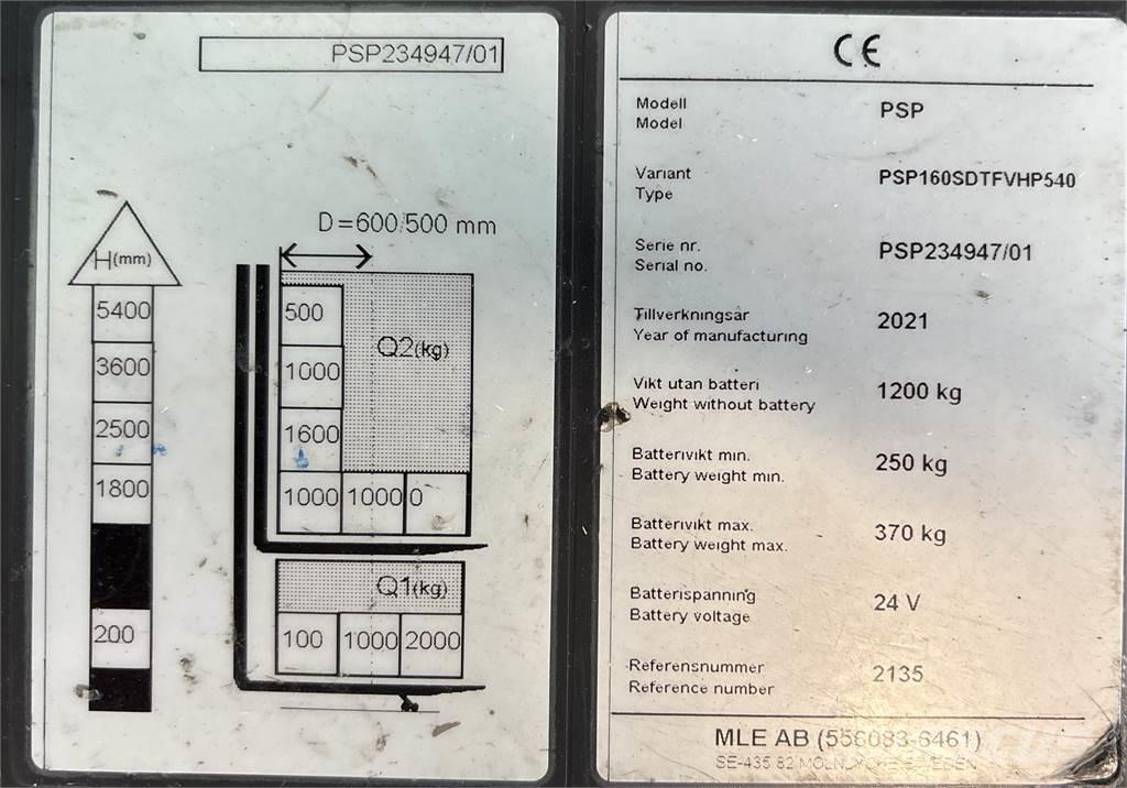 Atlet PSP160 Pašgājēji krautnētāji