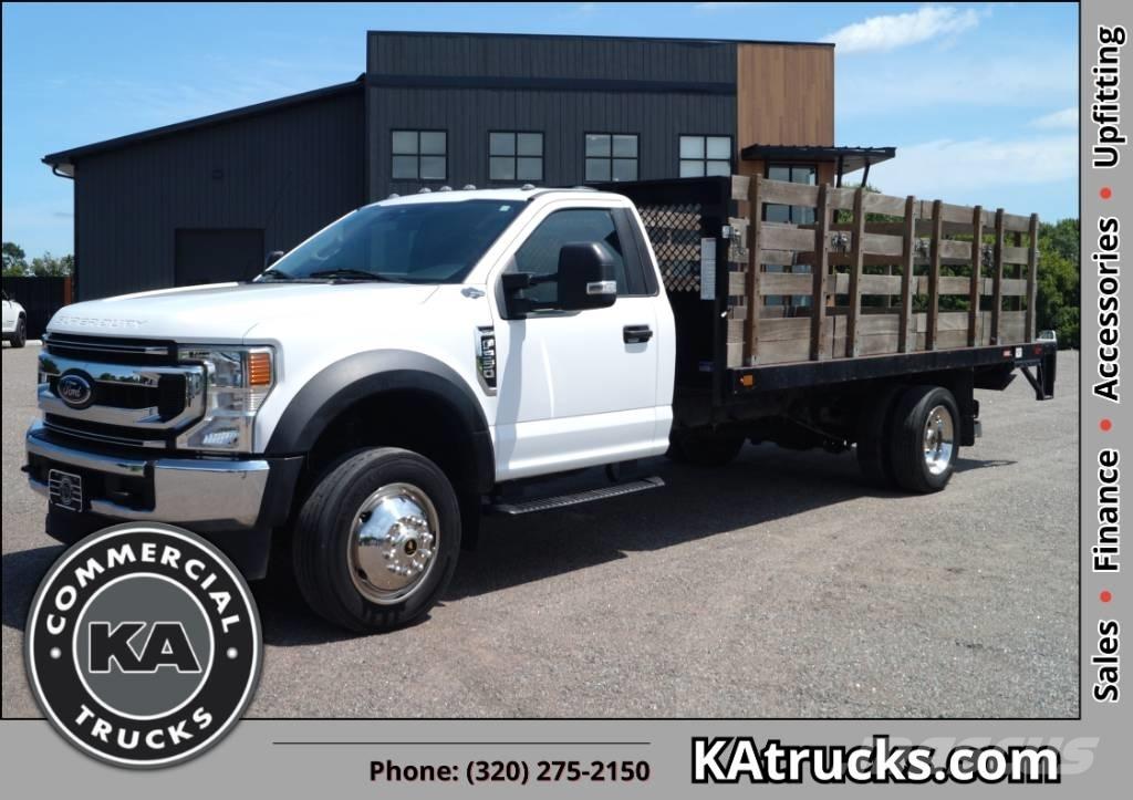 Ford F 550 XLT SD Platformas/izkraušana no sāniem