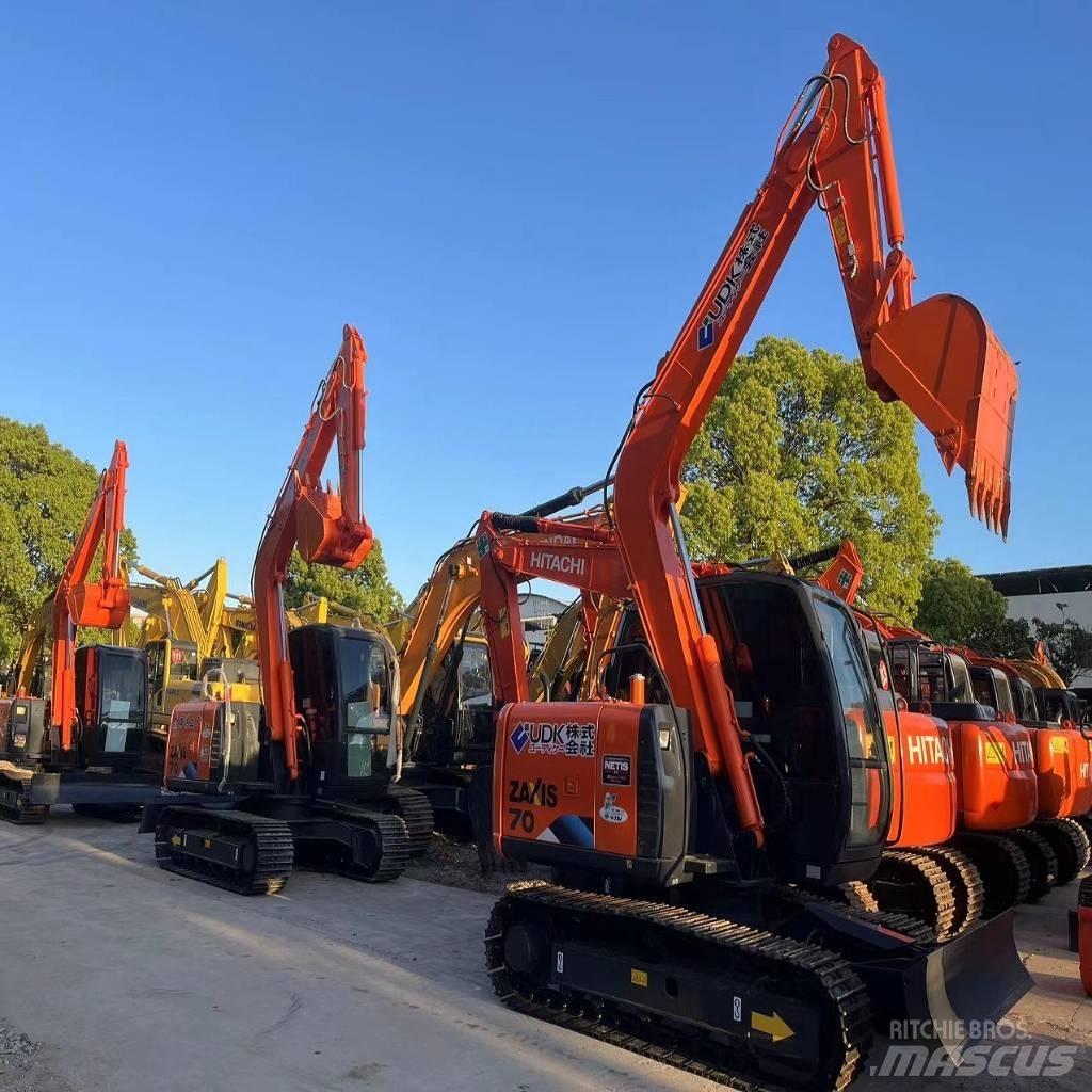 Hitachi ZX 70 Kāpurķēžu ekskavatori