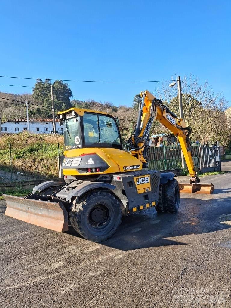 JCB Hydradig 110W Ekskavatori uz riteņiem