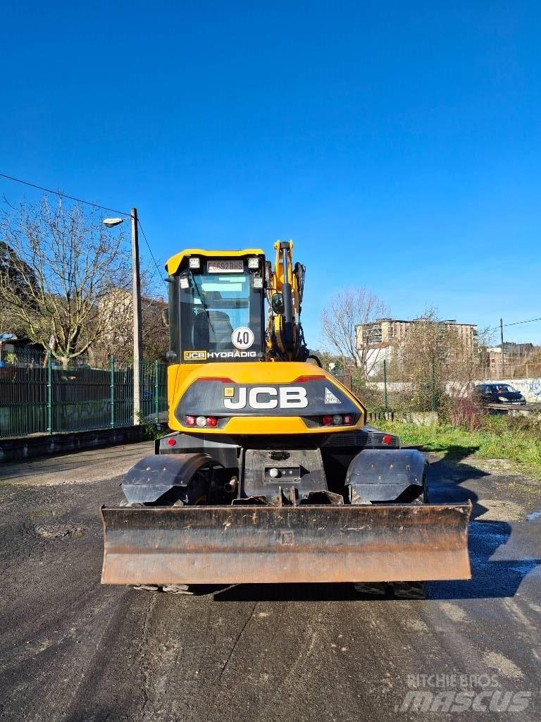 JCB Hydradig 110W Ekskavatori uz riteņiem