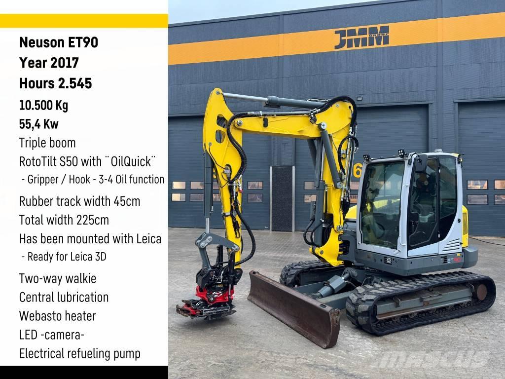 Wacker Neuson ET 90 Vidēja lieluma ekskavatori 7 t - 12 t