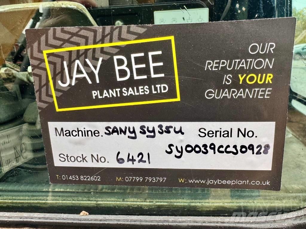 Sany SY 35 U Mini ekskavatori < 7 t