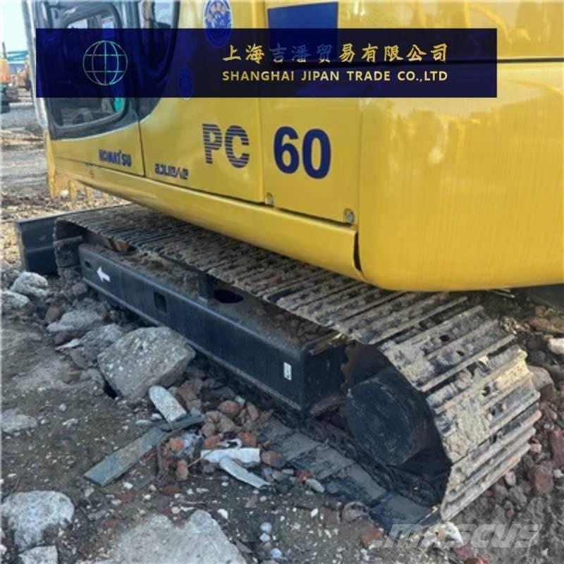 Komatsu PC 60-7 Kāpurķēžu ekskavatori