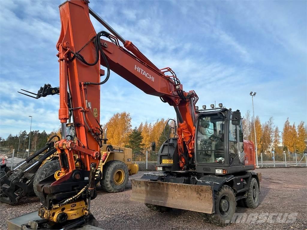 Hitachi ZX 170W-3 Ekskavatori uz riteņiem