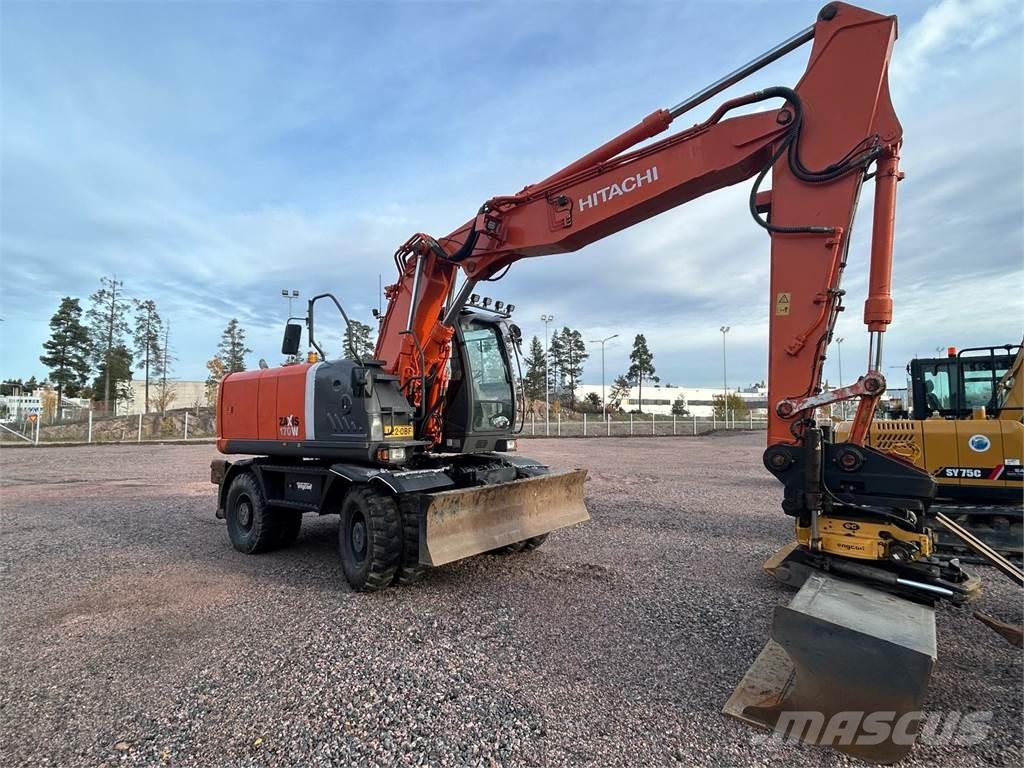 Hitachi ZX 170W-3 Ekskavatori uz riteņiem