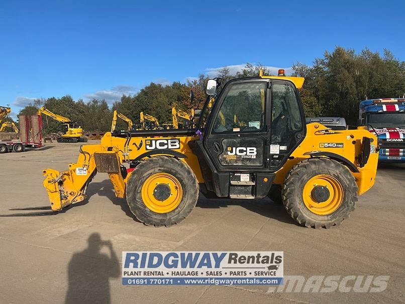 JCB 540-140 Teleskopiskie manipulatori