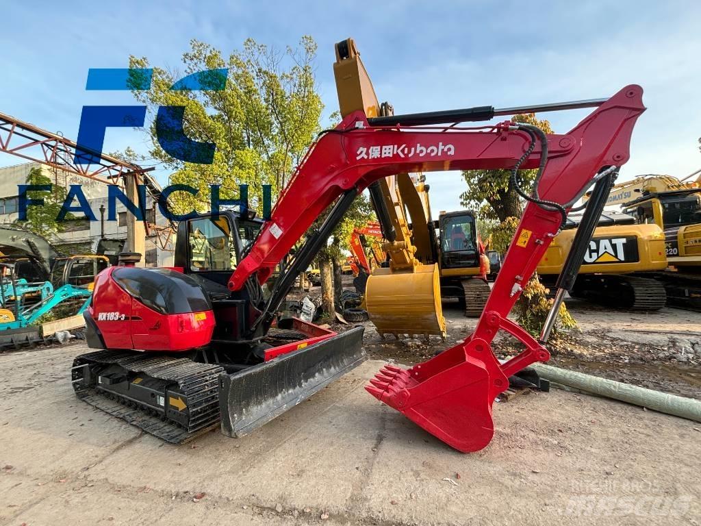 Kubota KX 183 Kāpurķēžu ekskavatori