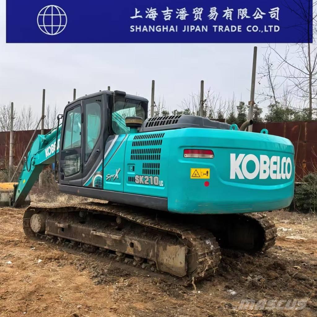 Kobelco SK 210 Kāpurķēžu ekskavatori