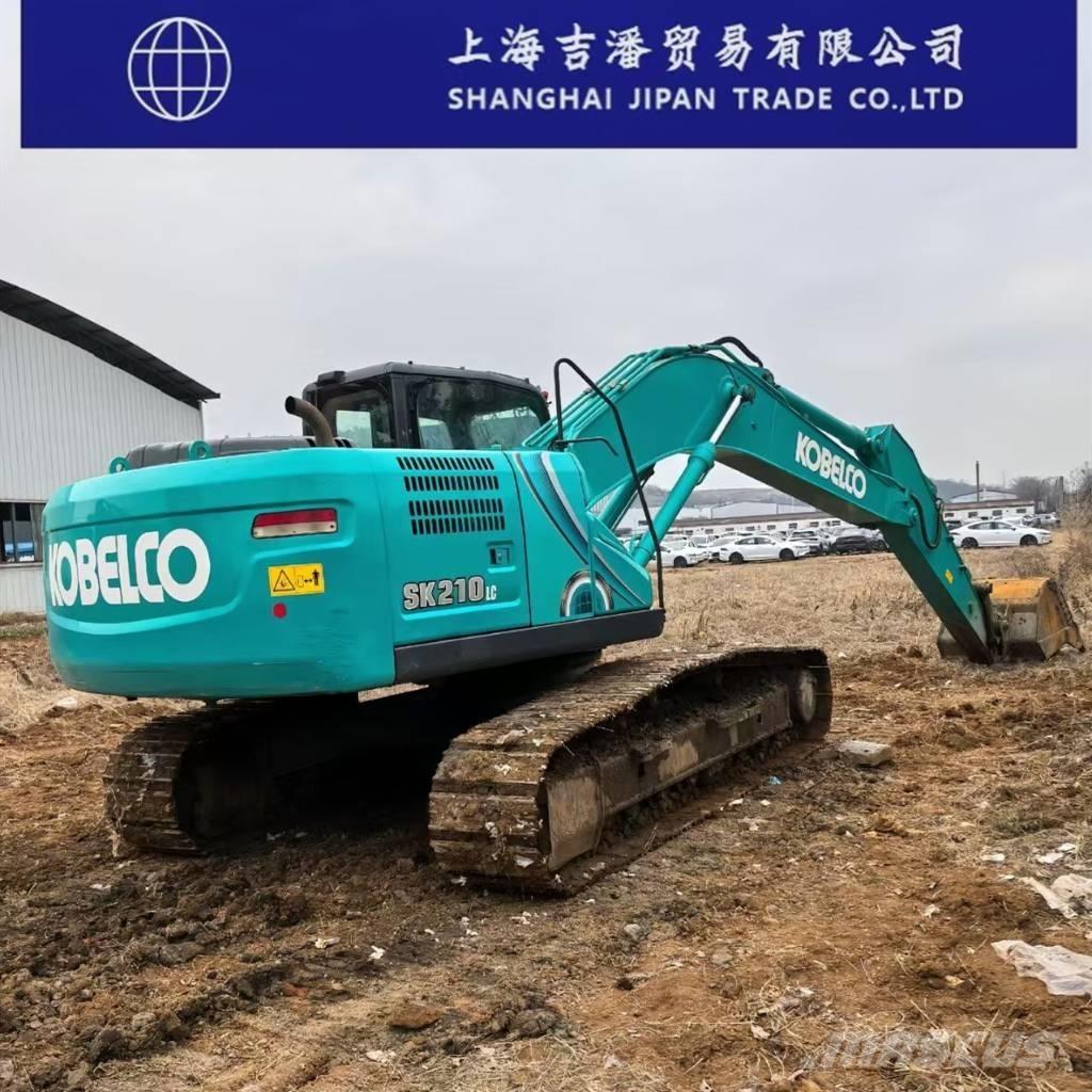 Kobelco SK 210 Kāpurķēžu ekskavatori