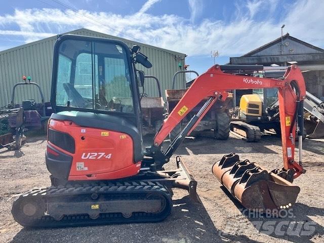 Kubota U 27-4 Mini ekskavatori < 7 t