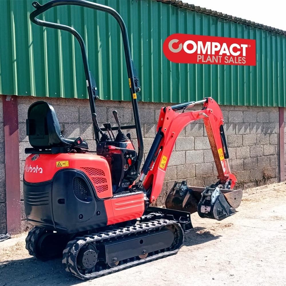 Kubota K008-3 Mini ekskavatori < 7 t