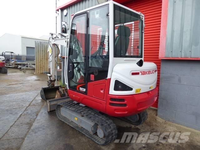 Takeuchi TB 230 Mini ekskavatori < 7 t