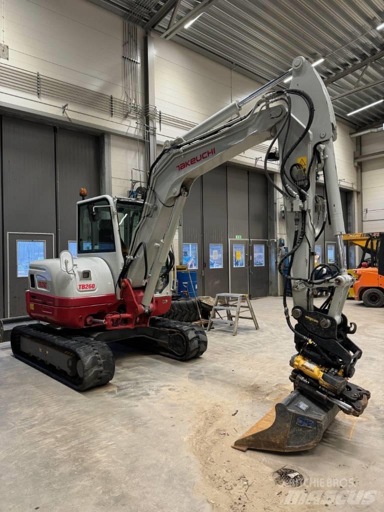 Takeuchi TB 260 Mini ekskavatori < 7 t