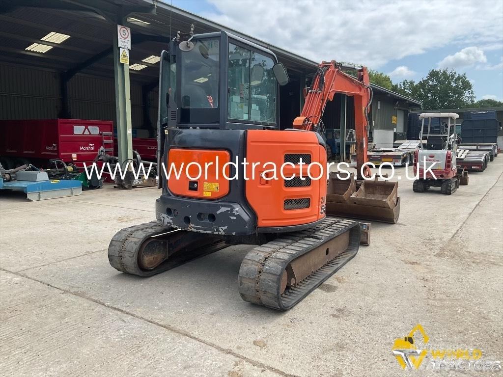 Hitachi Zaxis 55 U Vidēja lieluma ekskavatori 7 t - 12 t