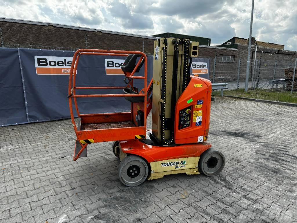JLG T08E Vertikālie pacēlāji