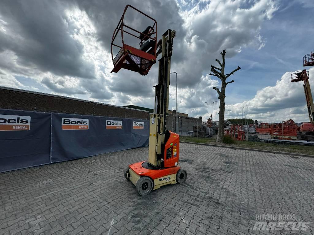 JLG T08E Vertikālie pacēlāji