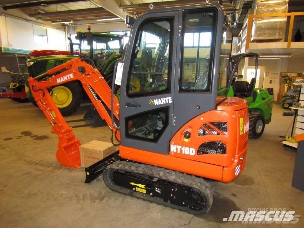 Nante NT 18 D Mini ekskavatori < 7 t