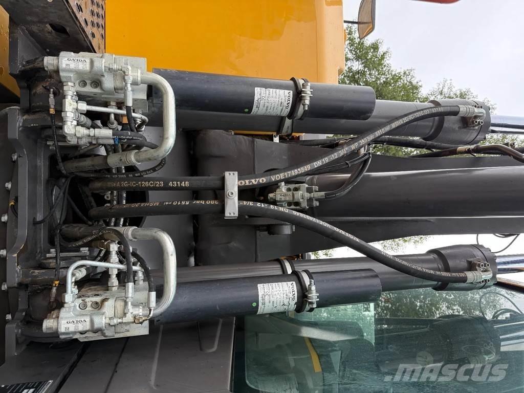 Volvo EW150 Ekskavatori uz riteņiem