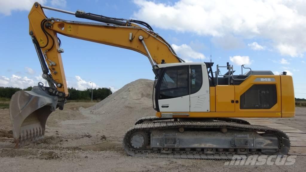 Liebherr R945 3d GPS Kāpurķēžu ekskavatori