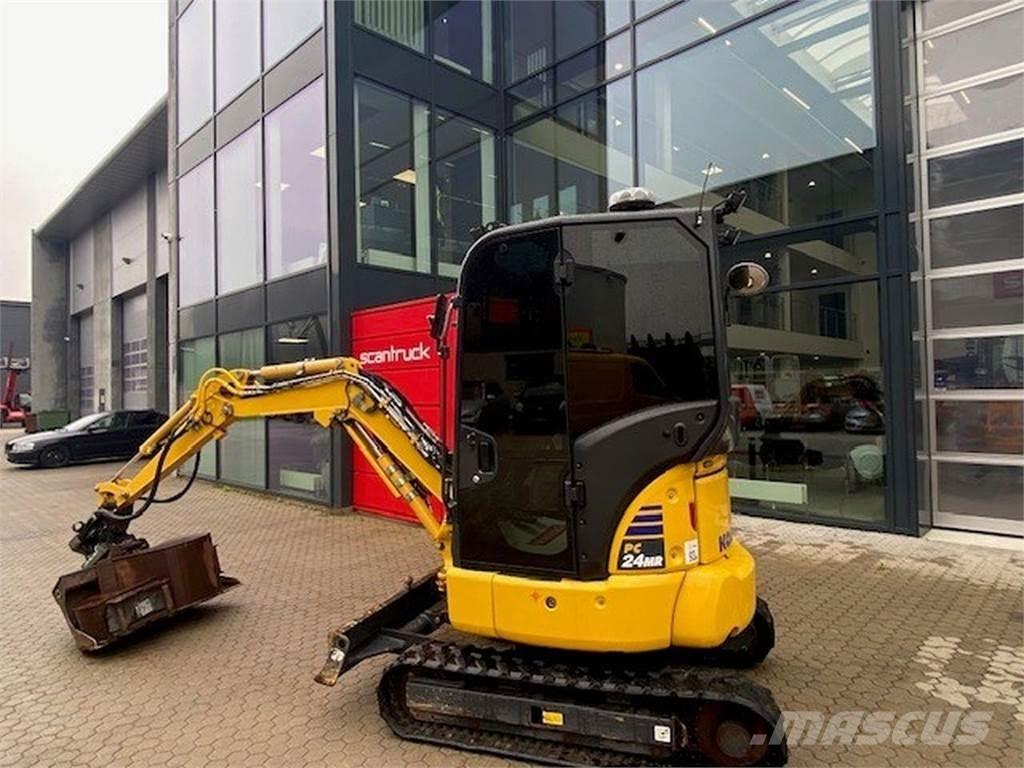 Komatsu PC24MR-5 Ekskavatori uz riteņiem