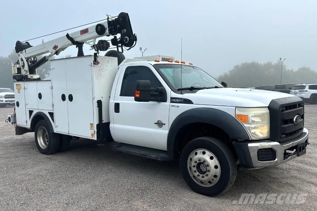 Ford F 550 XL SD Kāpurķēžu ceļamkrāni