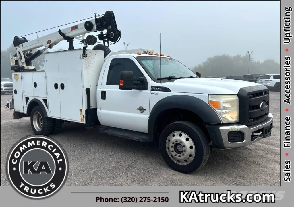 Ford F 550 XL SD Kāpurķēžu ceļamkrāni