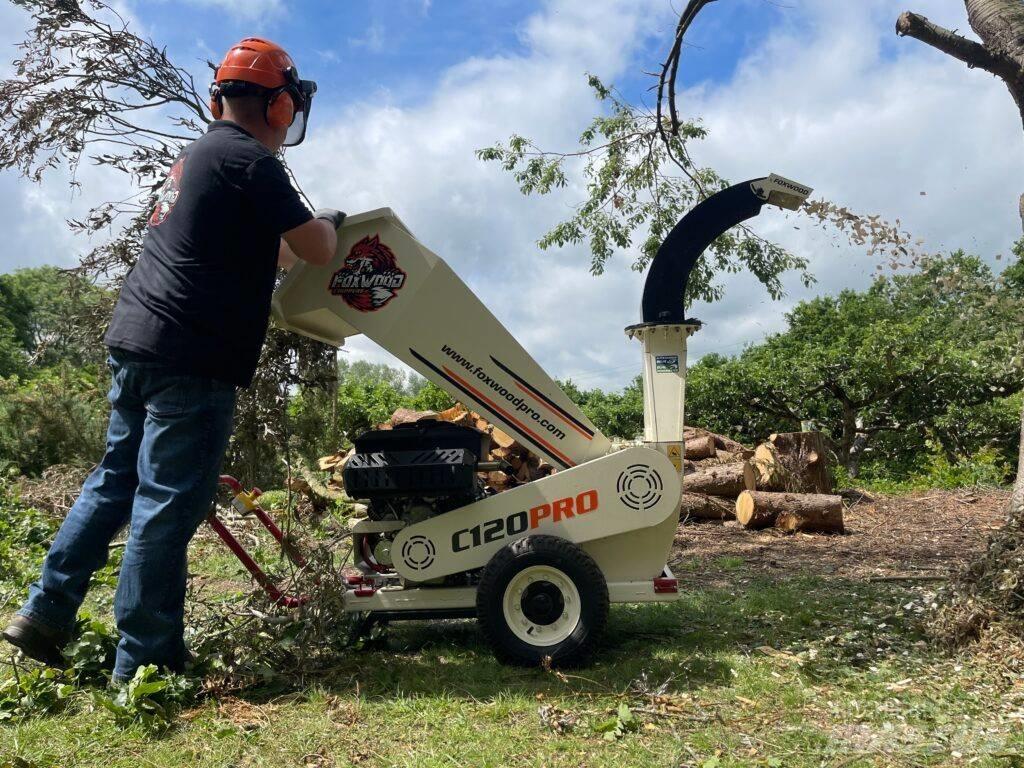  Foxwood C120 Pro Koksnes šķeldotāji