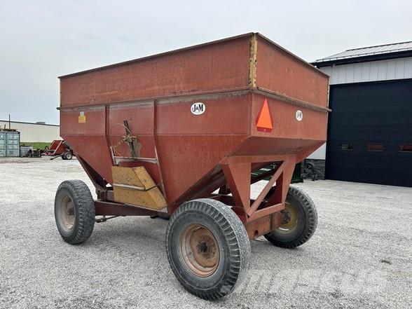 J&M 350-20 Graudu pārkraušanas piekabes
